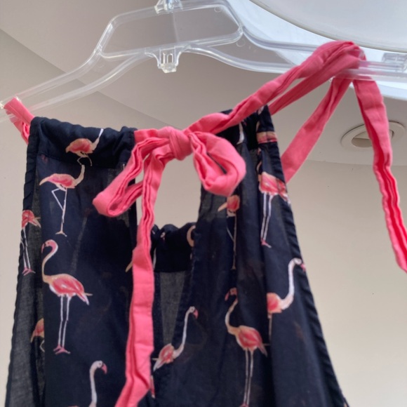 Kate Spade | Playa Flamingos Cover Up in Black - Picture 9 of 10